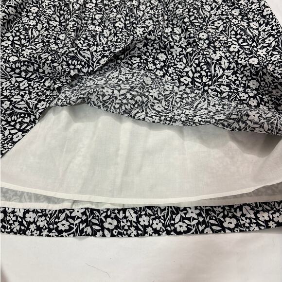 Boden Womens 12 Ditsy Floral V-Neck Tea Dress Spring Contemporary Elegant - Picture 8 of 12